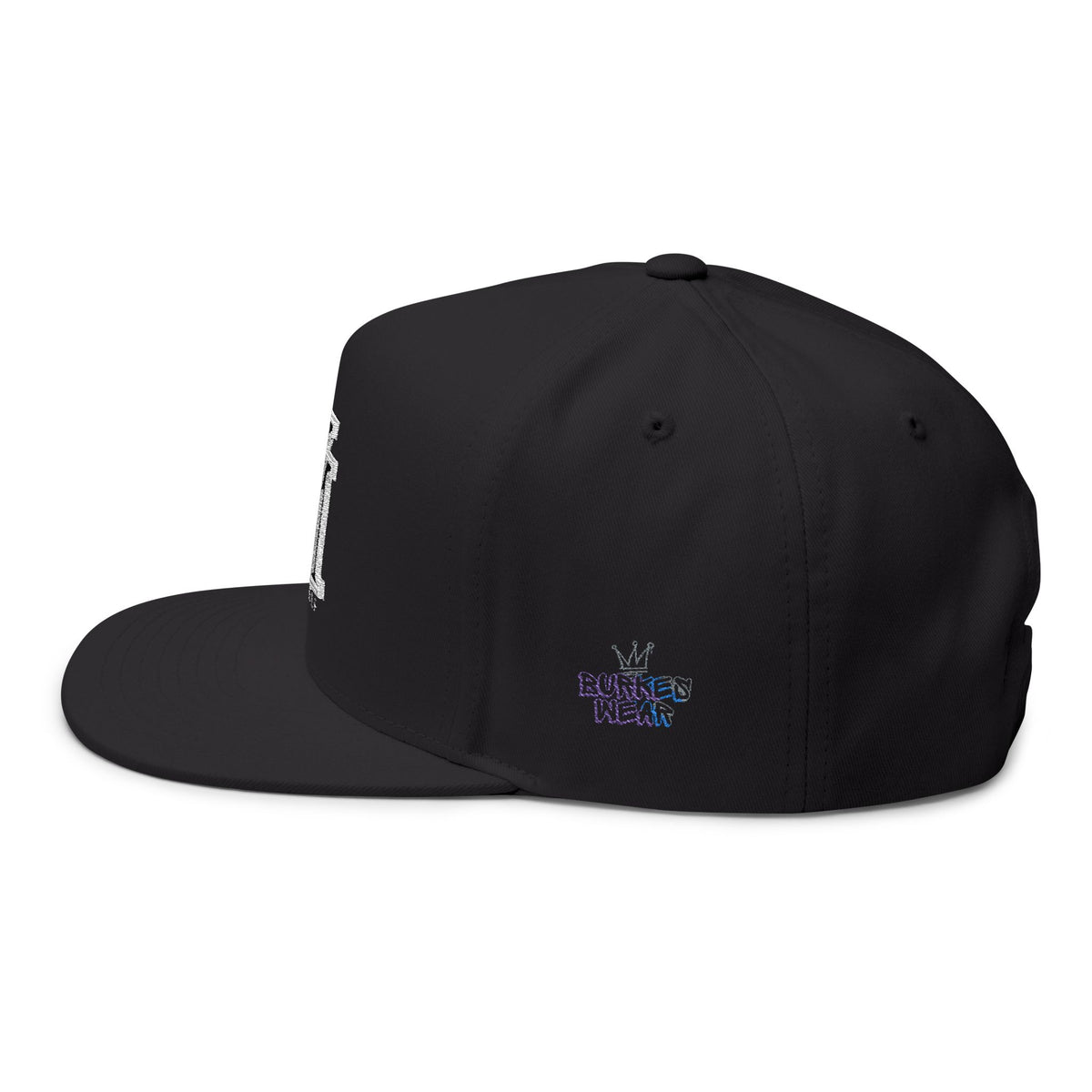 Myself Flat Bill Cap (Embroidery)