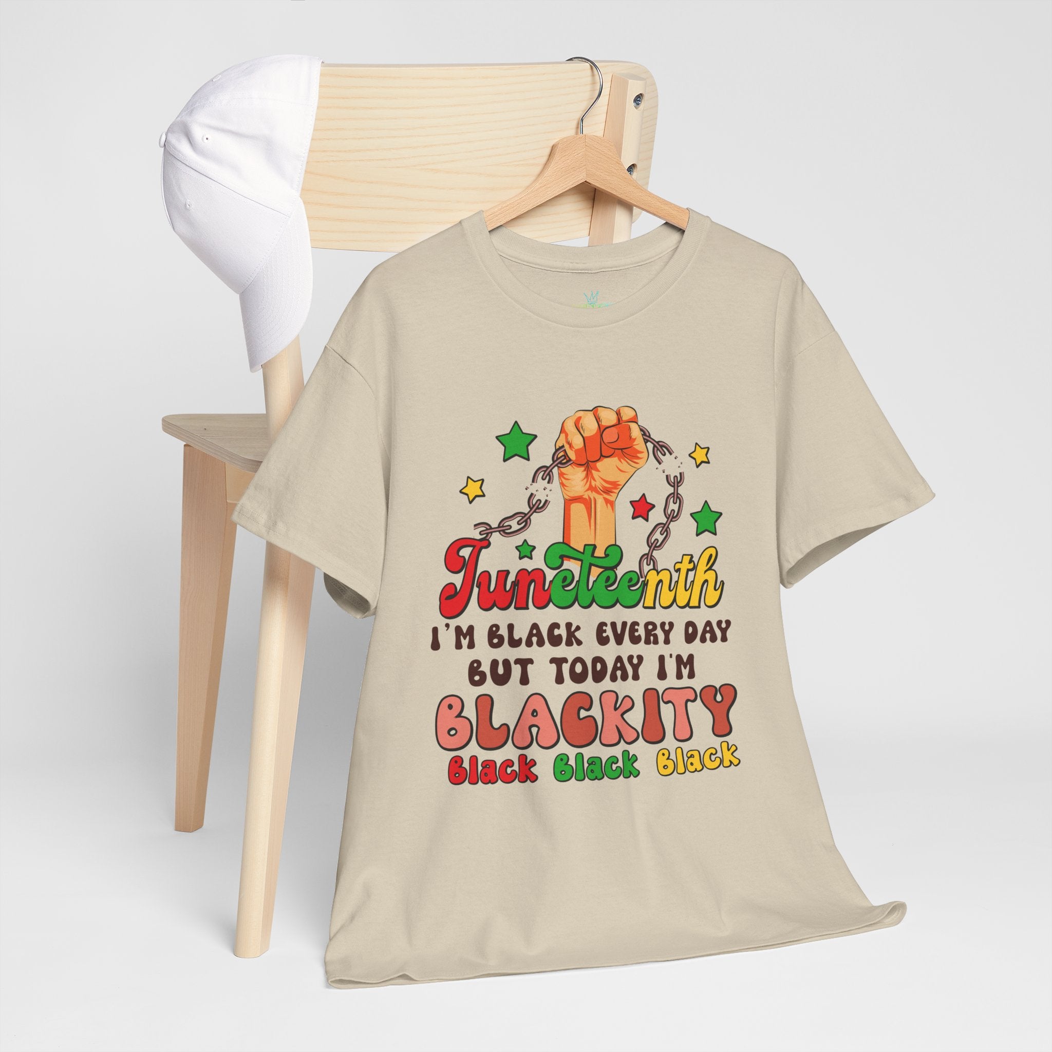 Unisex Juneteenth Heavy Cotton Tee