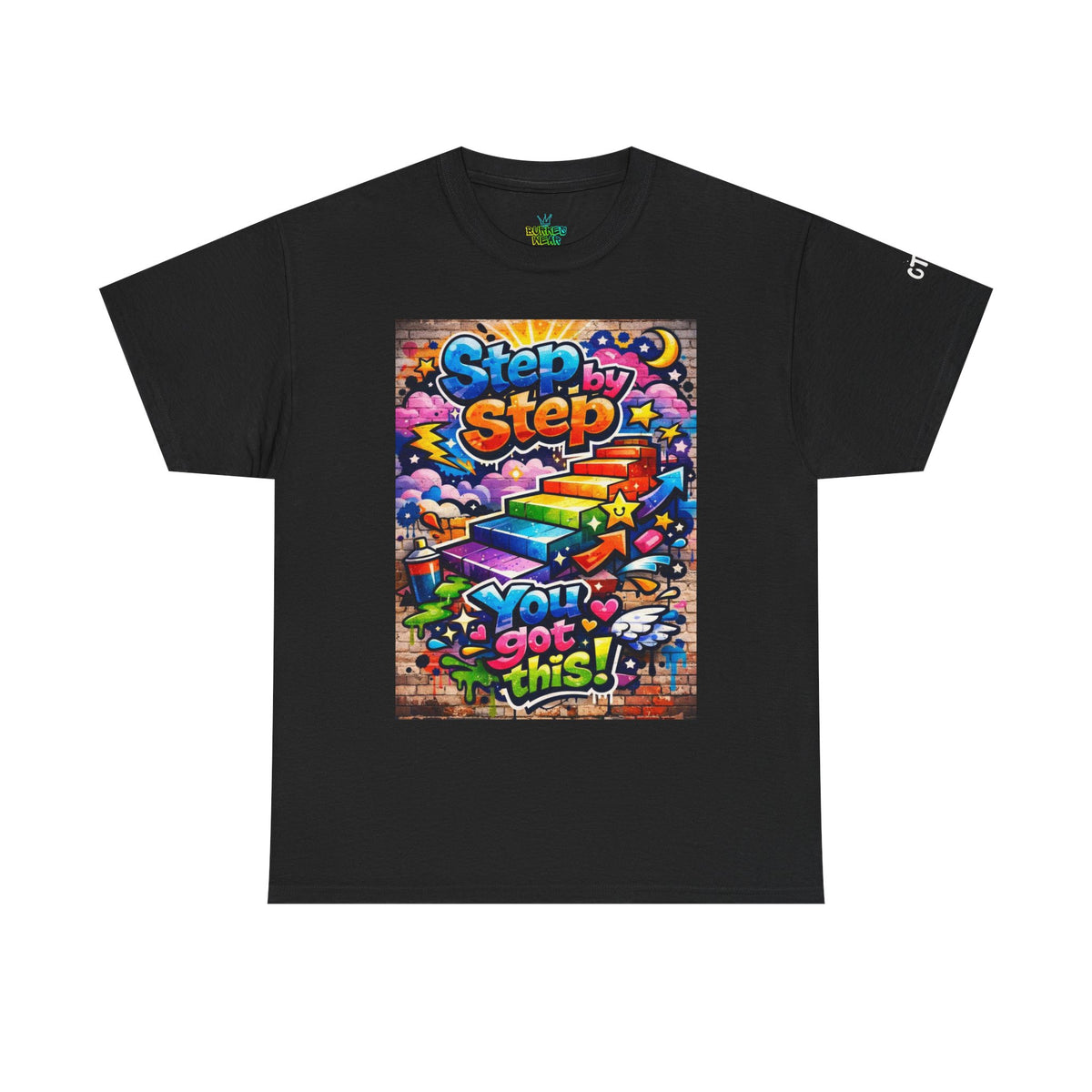 step by step Heavy Cotton Tee