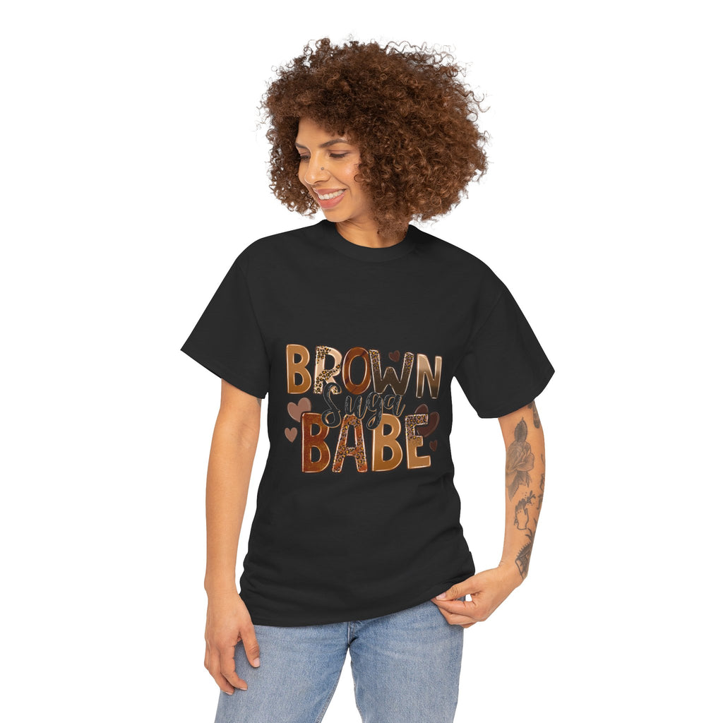 Brown sugar Heavy Cotton Tee