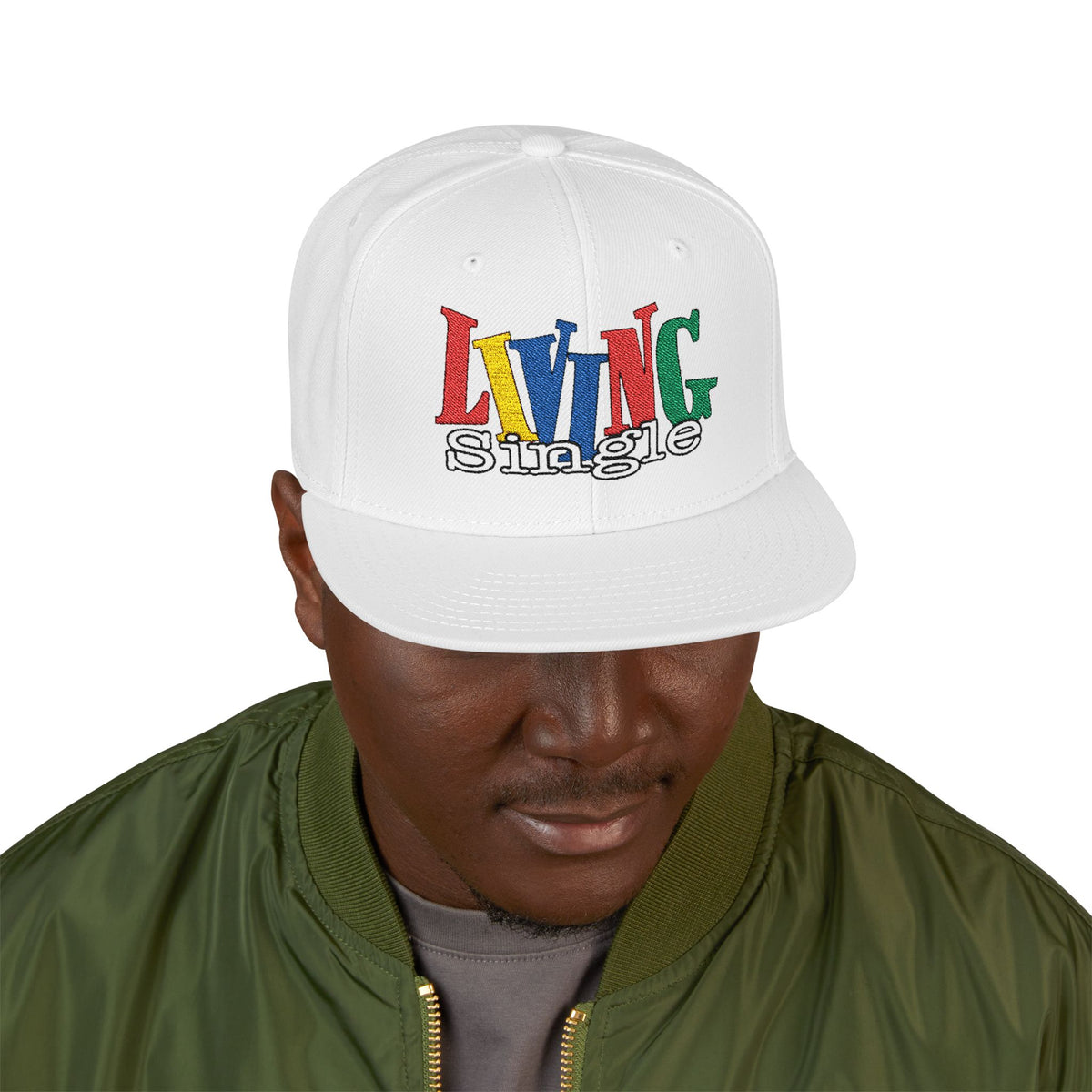 Living Single Snapback (Embroidery)
