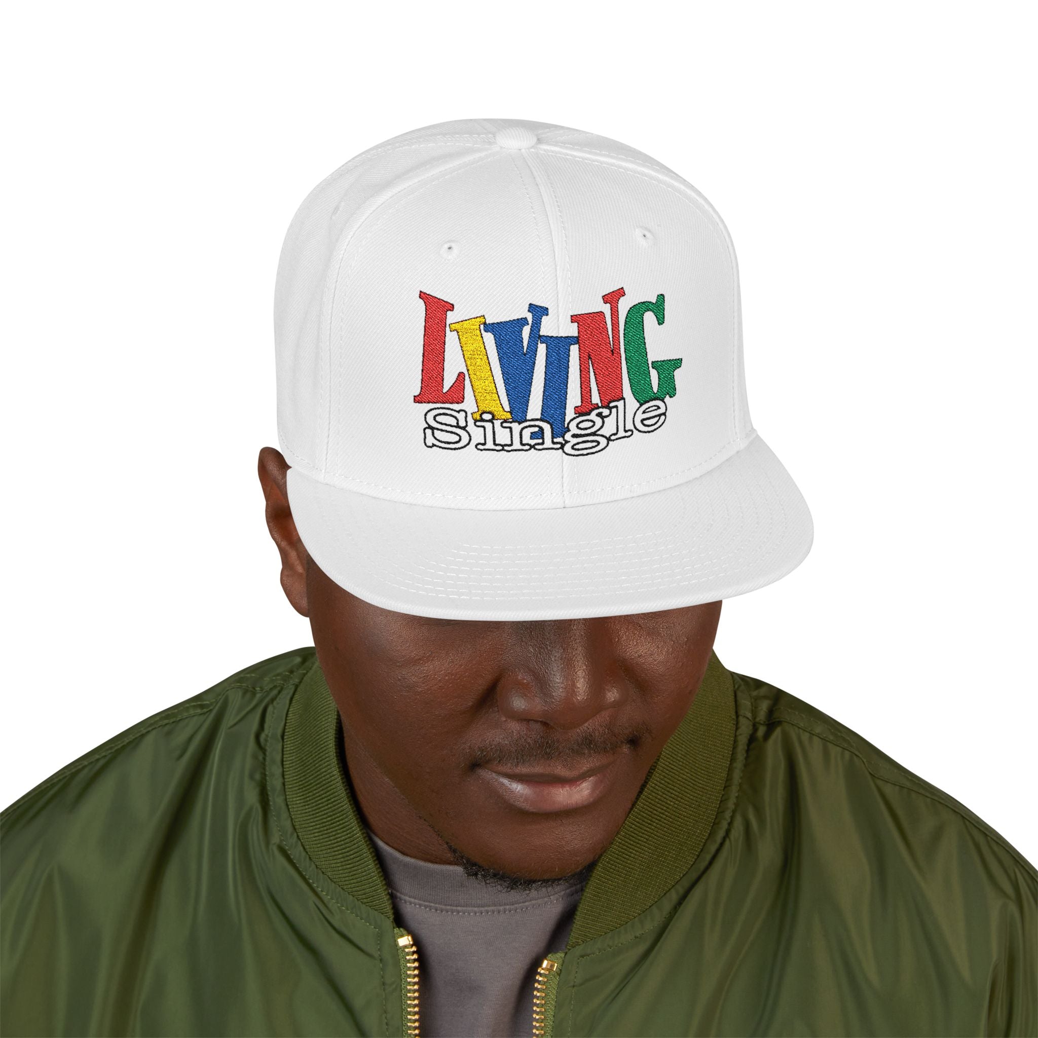 Living Single Snapback (Embroidery)
