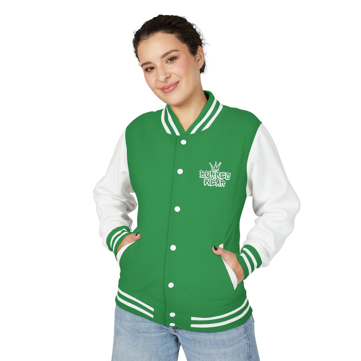 Unisex Burkes Heavyweight Letterman Jacket