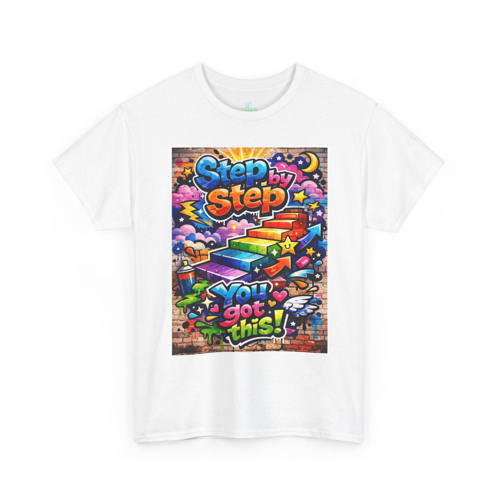step by step Heavy Cotton Tee