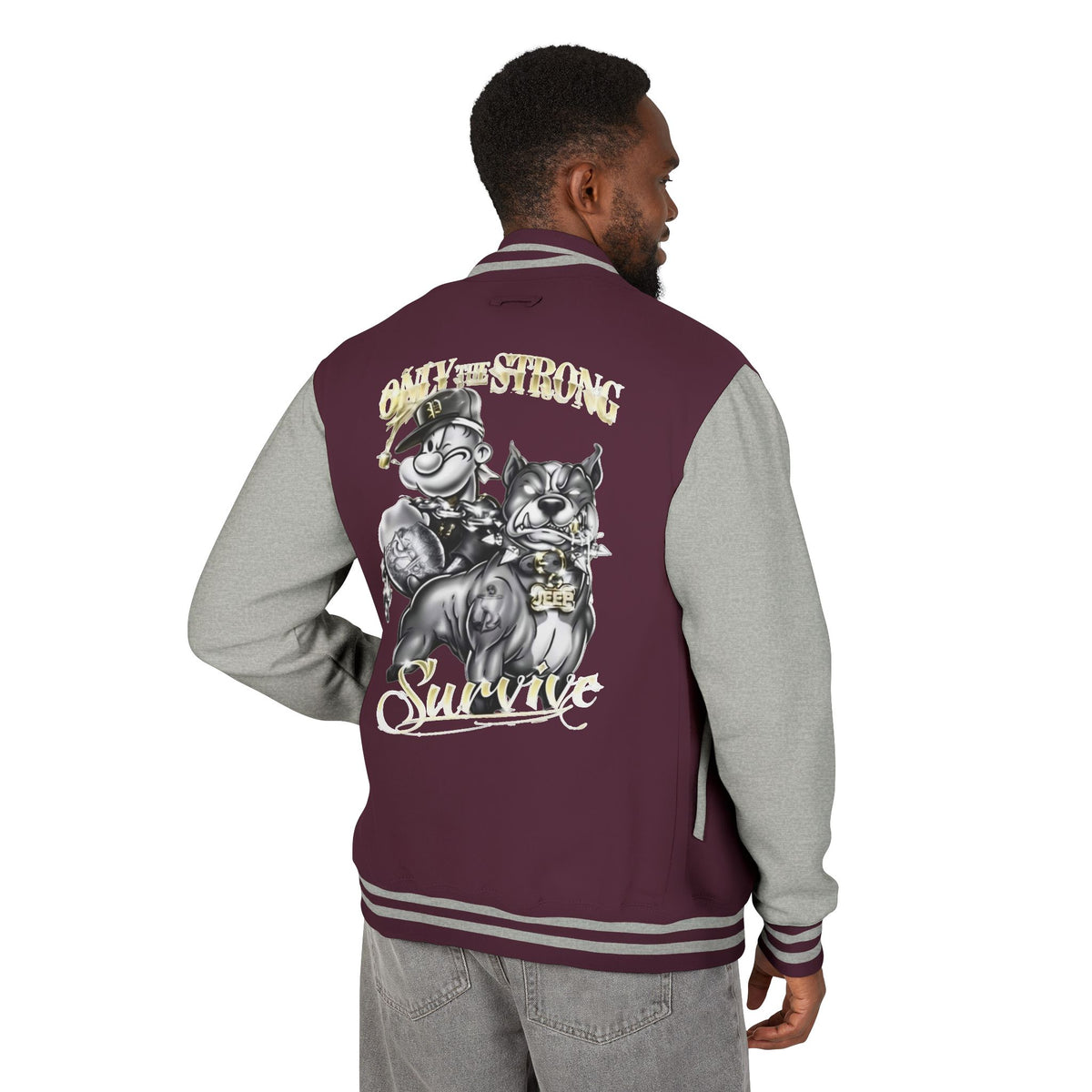 Unisex Heavyweight Letterman Jacket