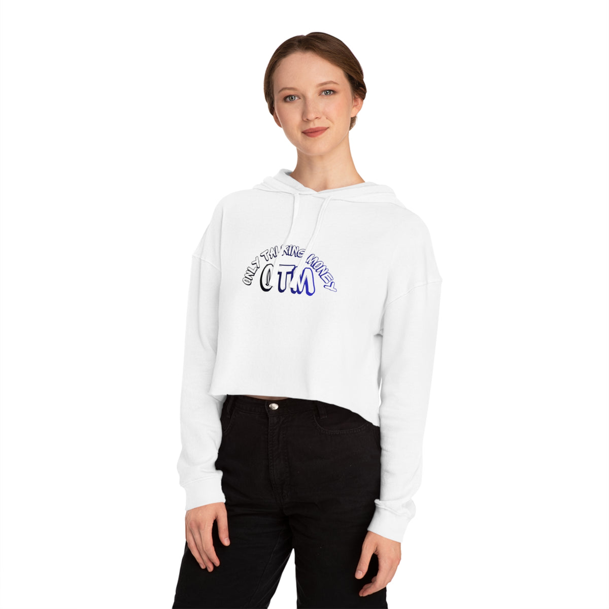 OTM Women’s Cropped Hooded Sweatshirt