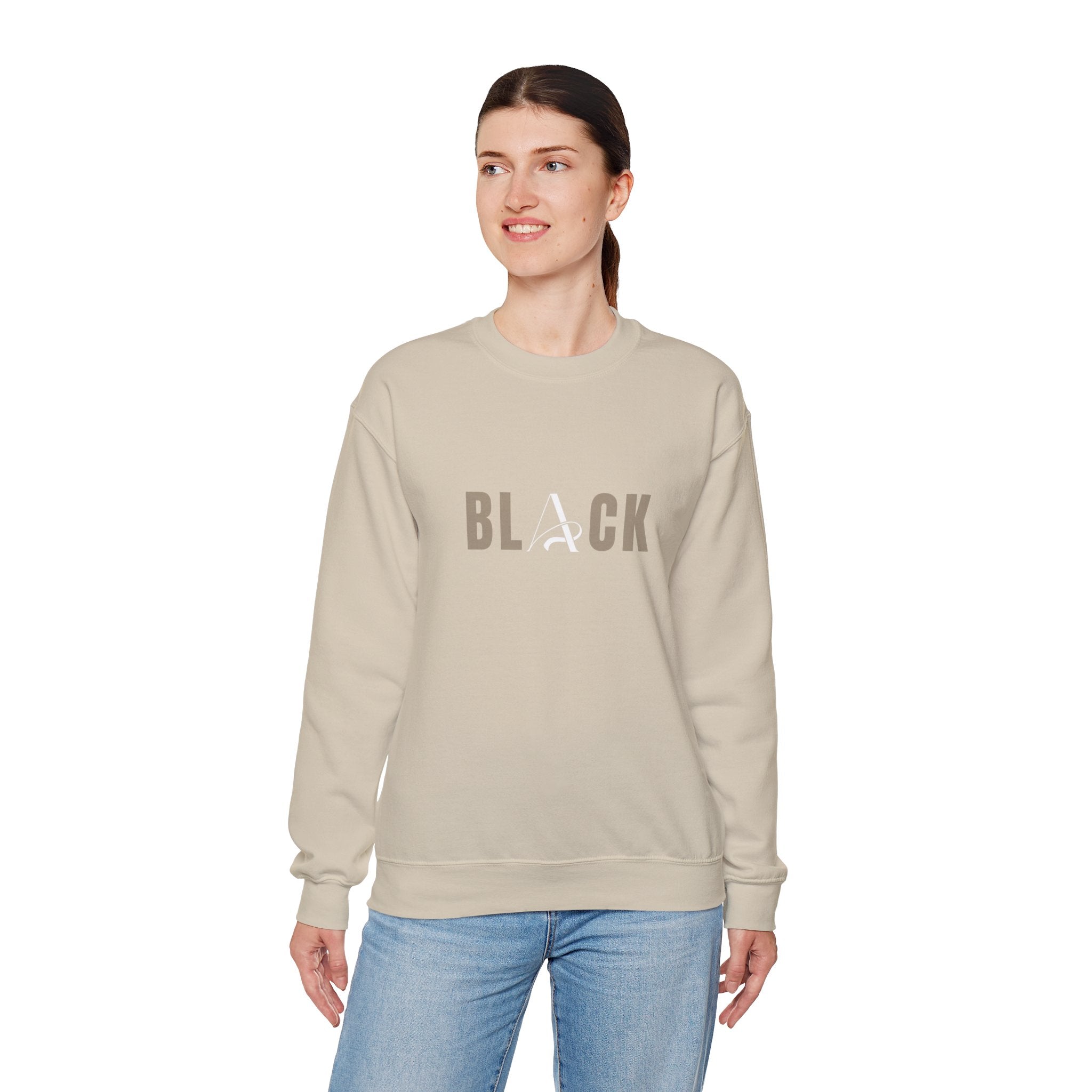Unisex Black Heavy Blend Sweatshirt
