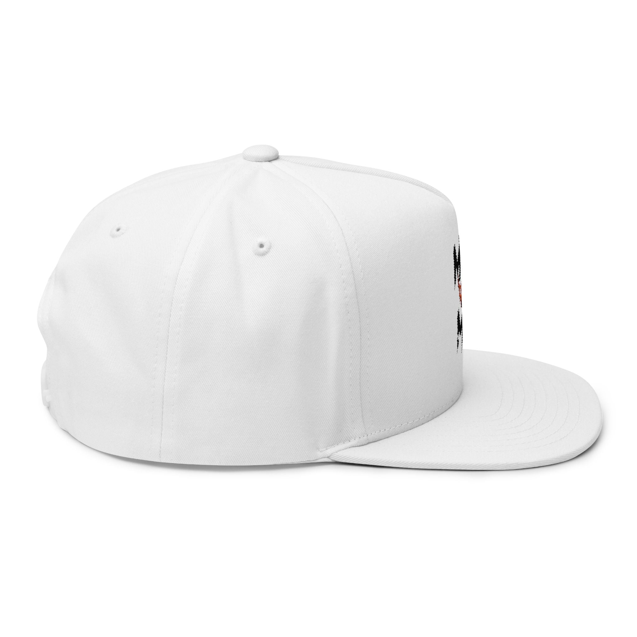 Flat Bill Cap (Embroidery)