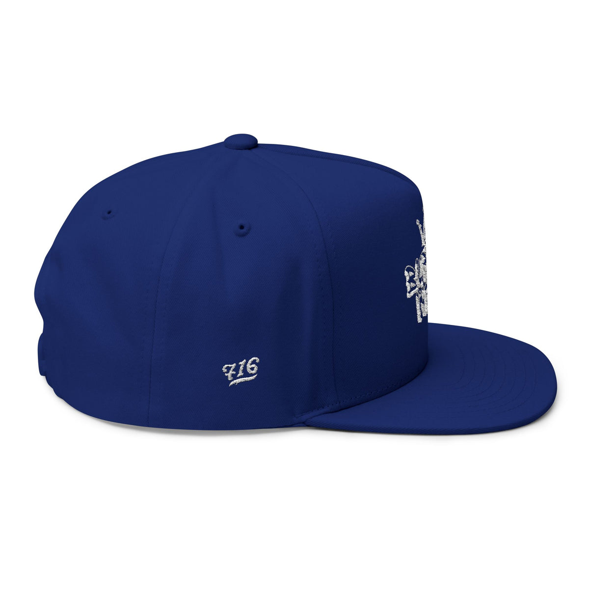 Burkes Brand Flat Bill Cap (Embroidery)