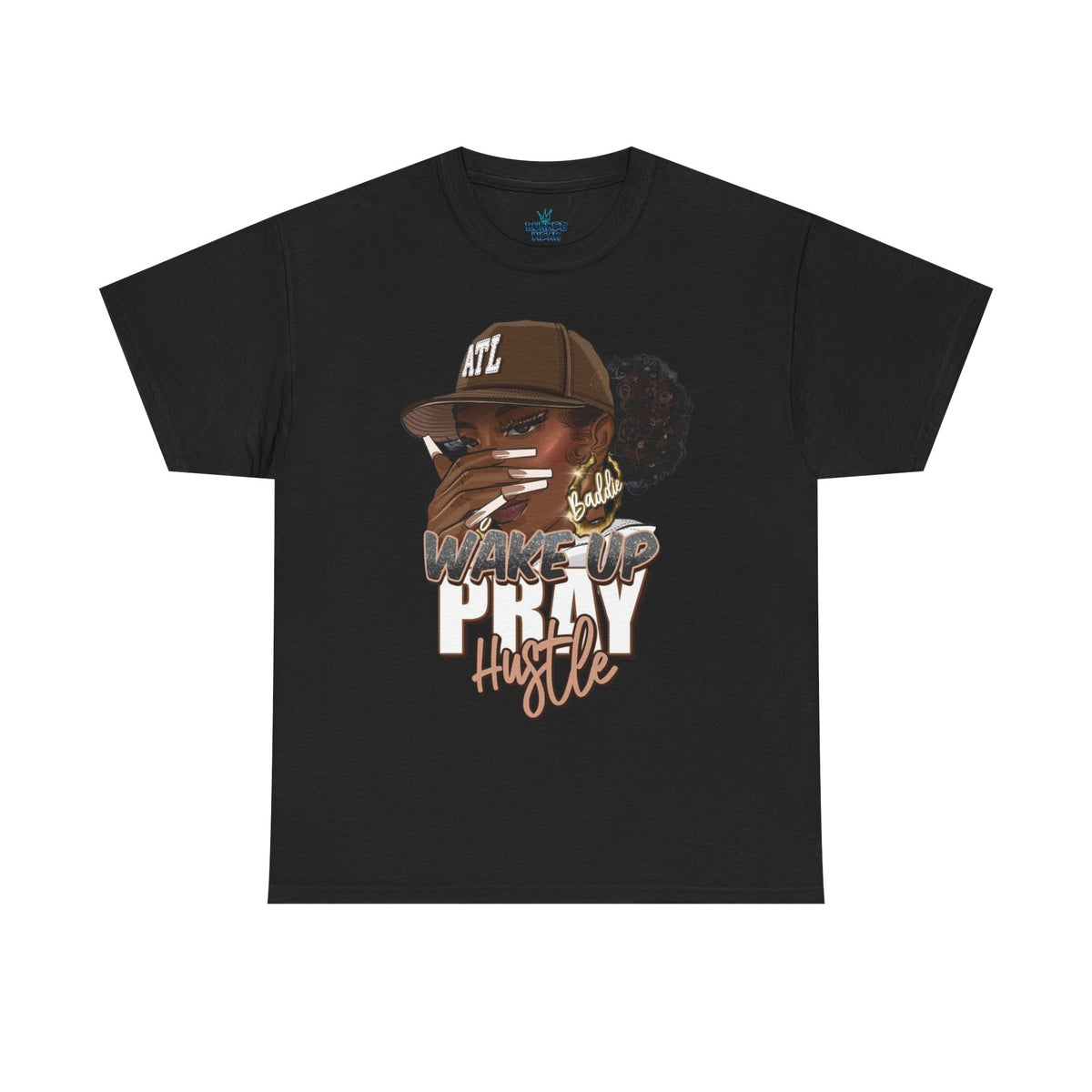ATL wake up party and hustle Cotton Tee