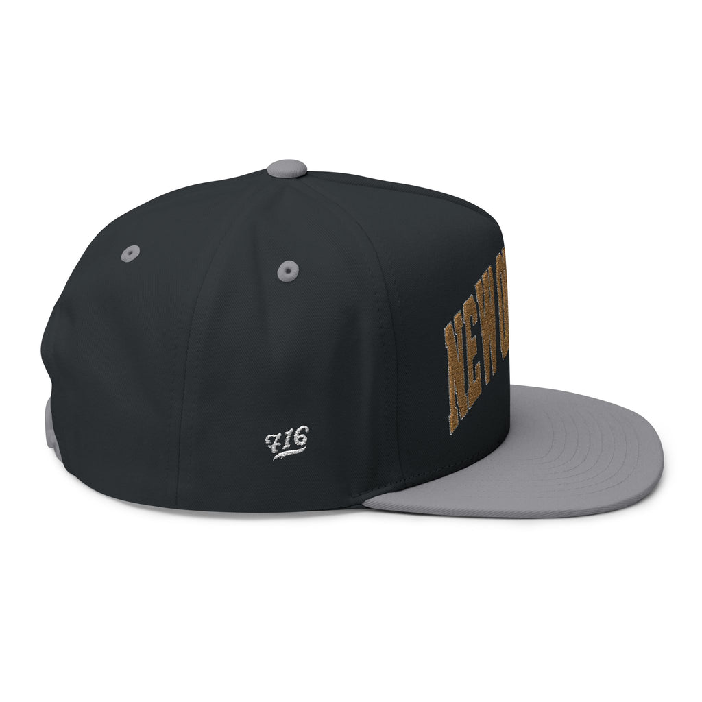 New Orleans  Flat Bill Cap (Embroidery)