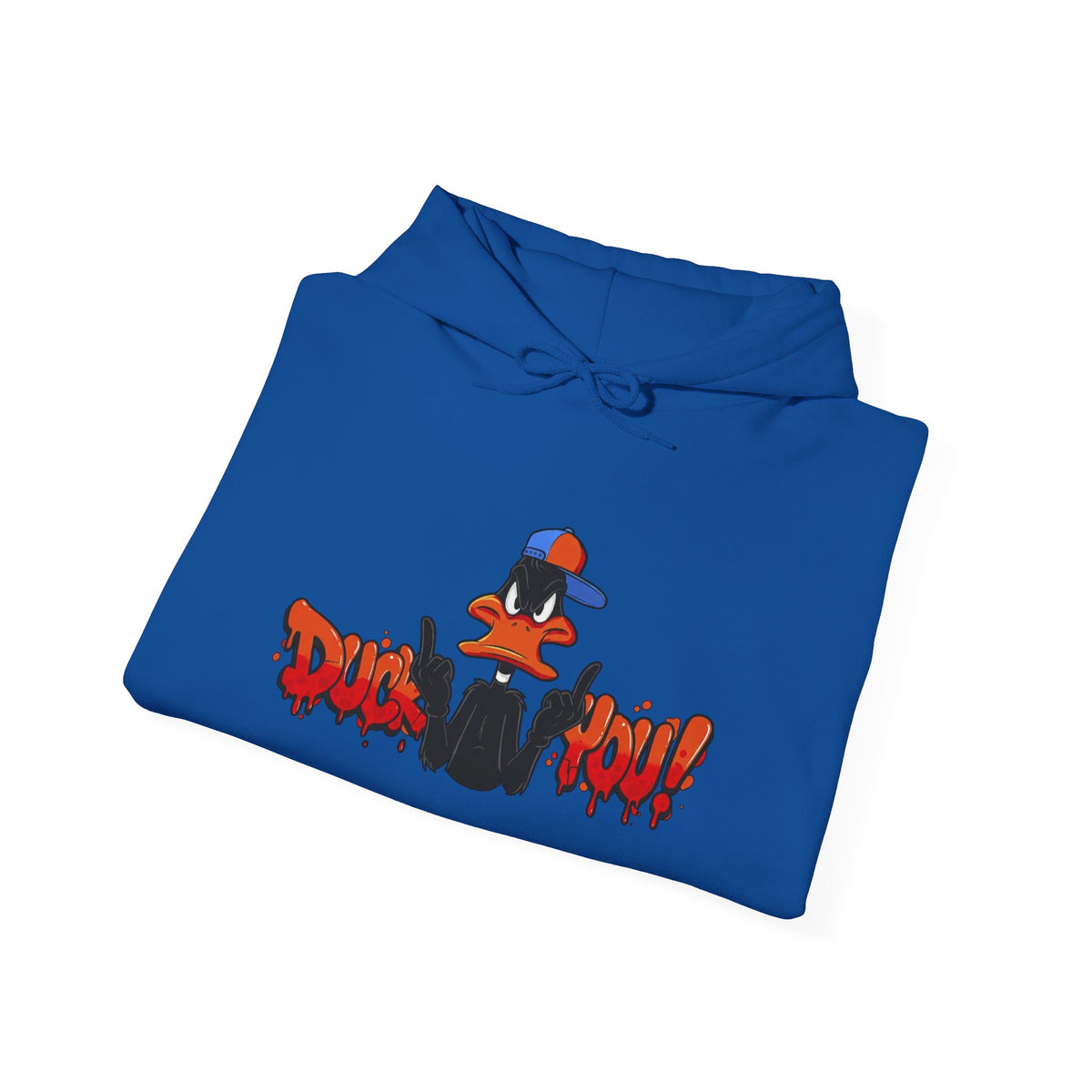 Unisex Duck You Hooded Sweatshirt