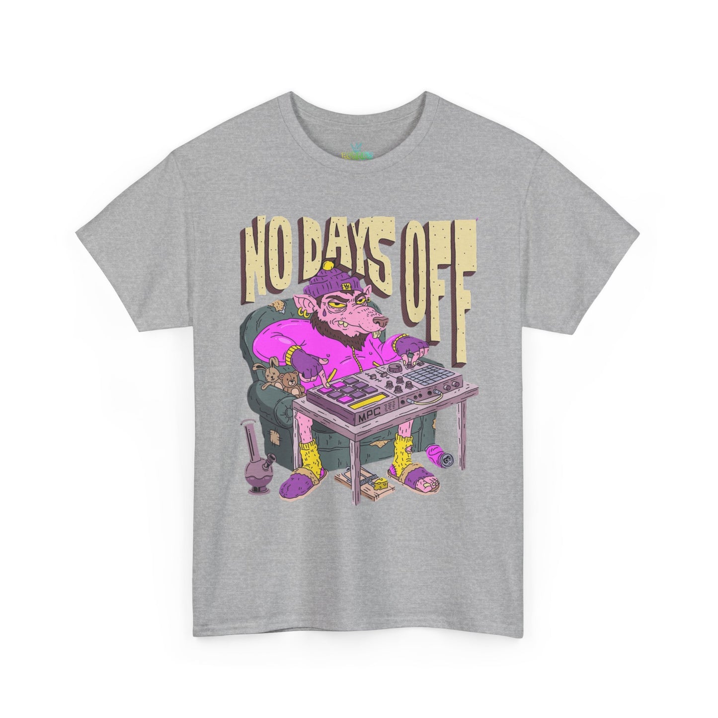 Unisex no days off Cotton Tee