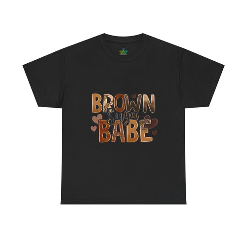 Brown sugar Heavy Cotton Tee