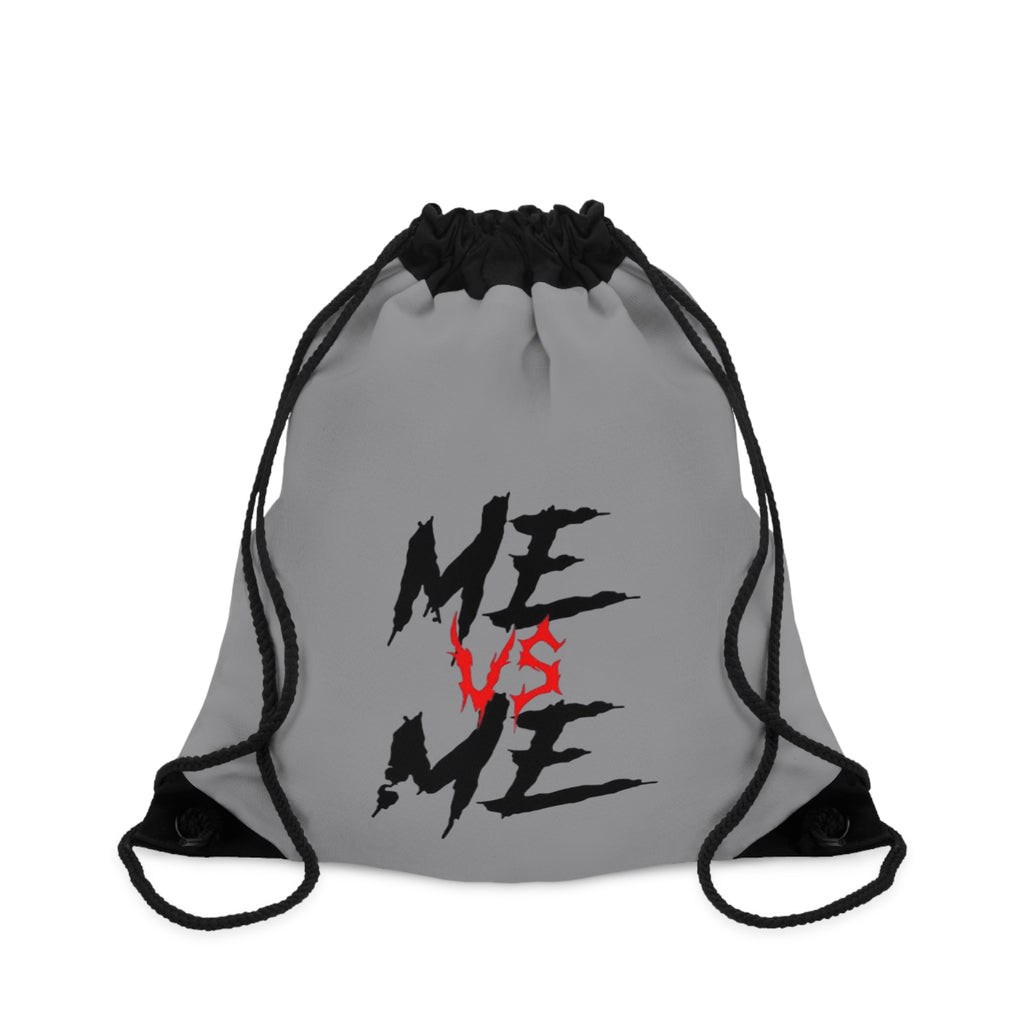 Me vs Me Drawstring Bag