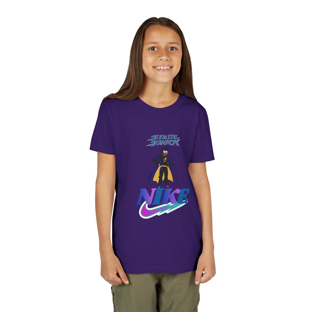 Unisex Youth static shock Tee