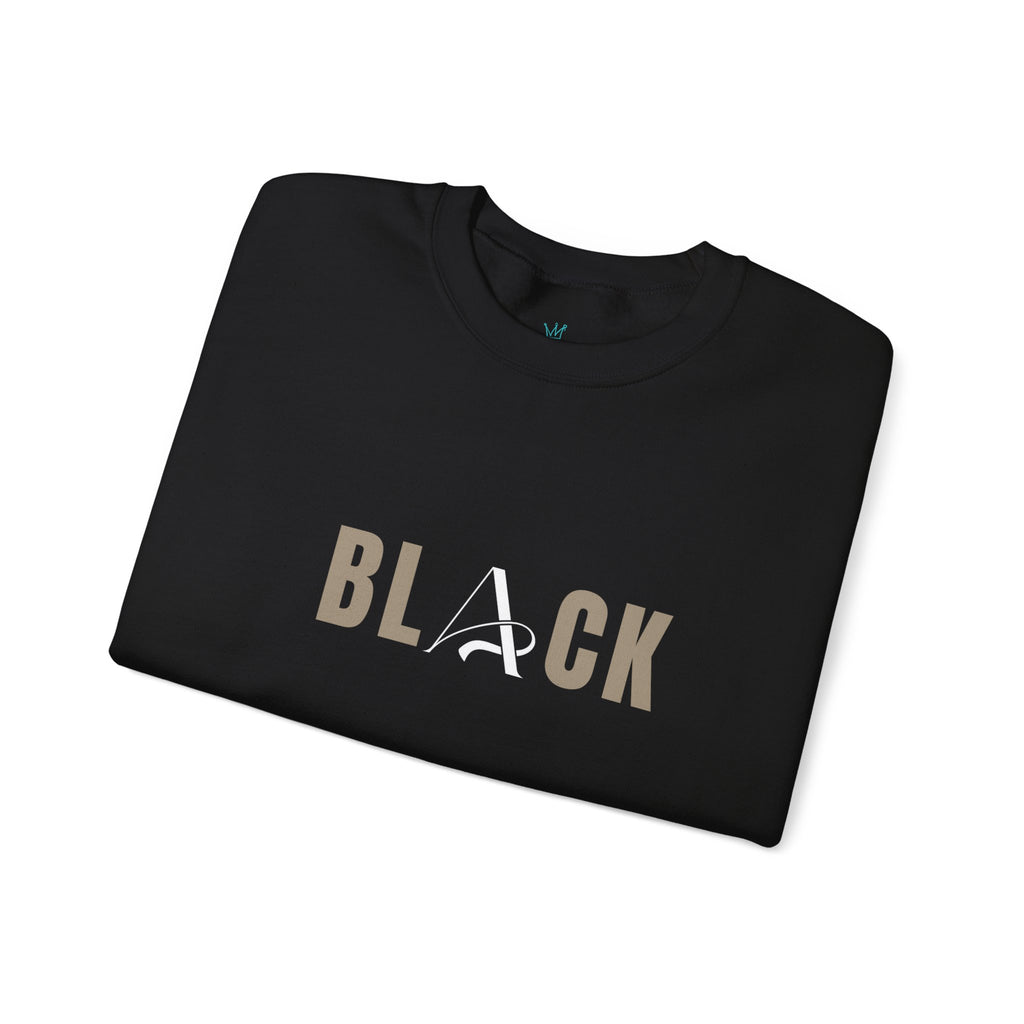 Unisex Black Heavy Blend Sweatshirt