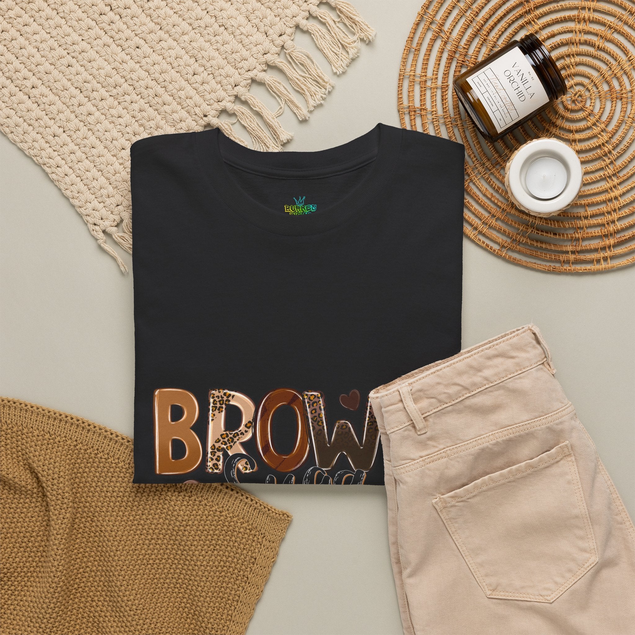 Brown sugar Heavy Cotton Tee