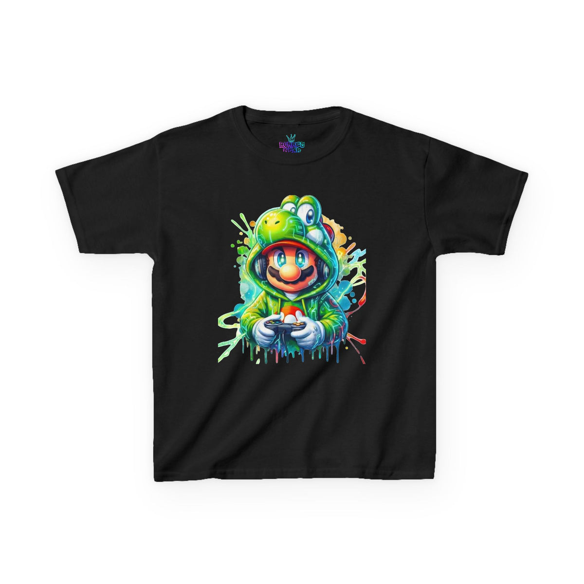 Kids unisex Mario Cotton Tee