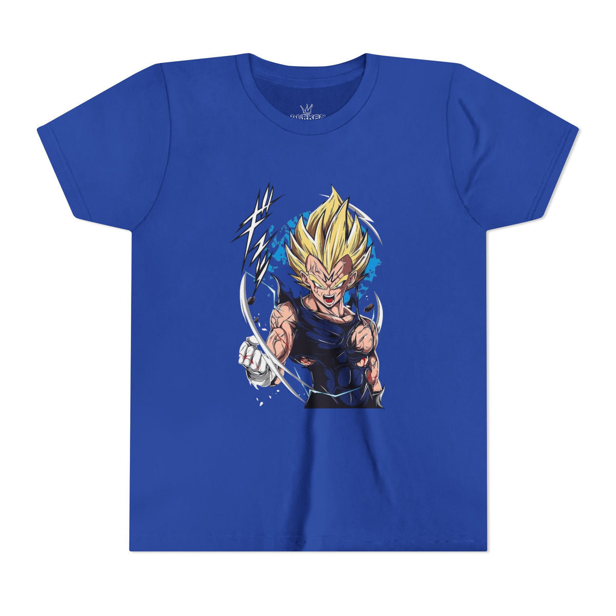 Vegeta Youth Short Sleeve Tee