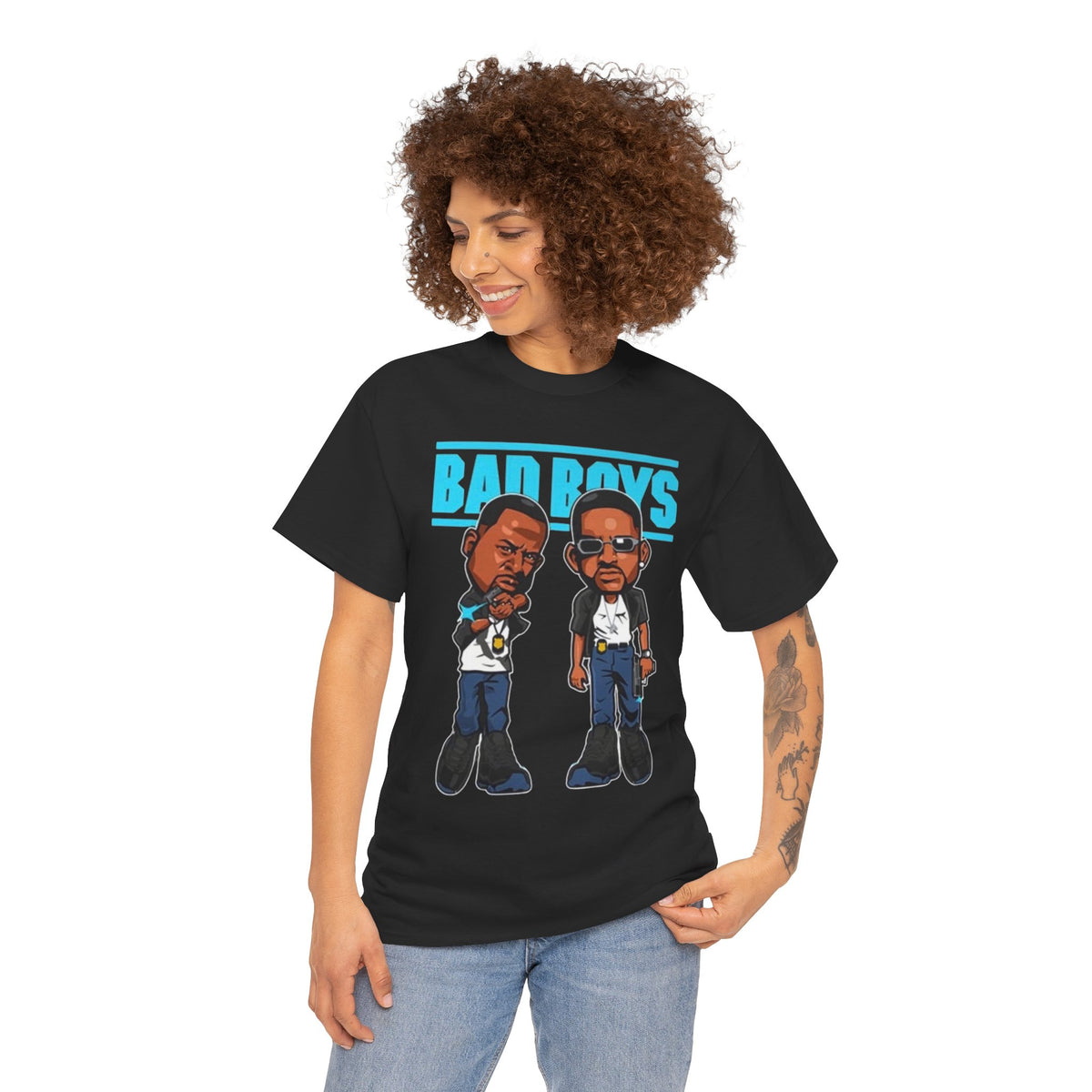 Unisex Bad Boys Heavy Cotton Tee