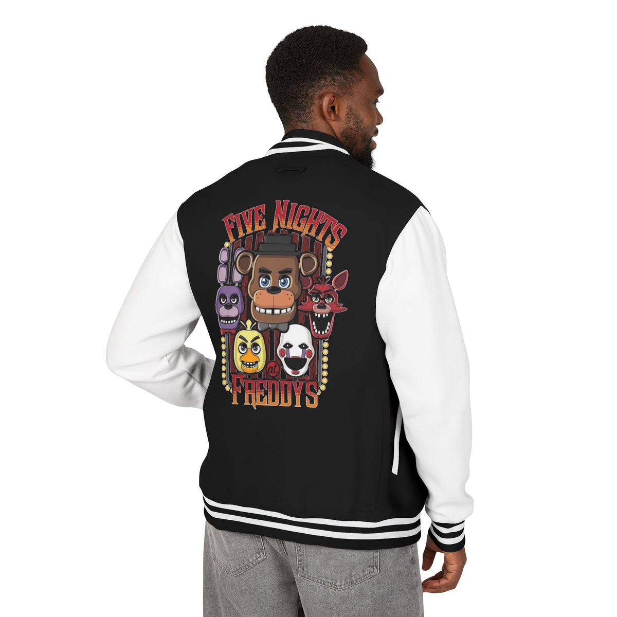 5NAF Unisex Heavyweight Letterman Jacket