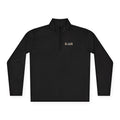 Unisex Black Quarter-Zip Pullover