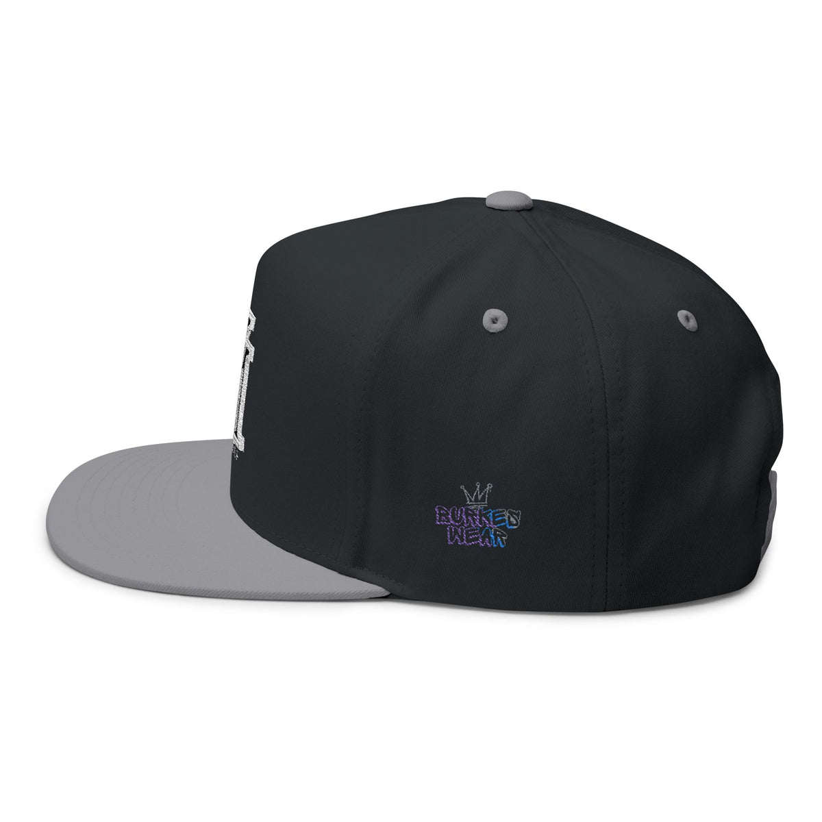 Myself Flat Bill Cap (Embroidery)