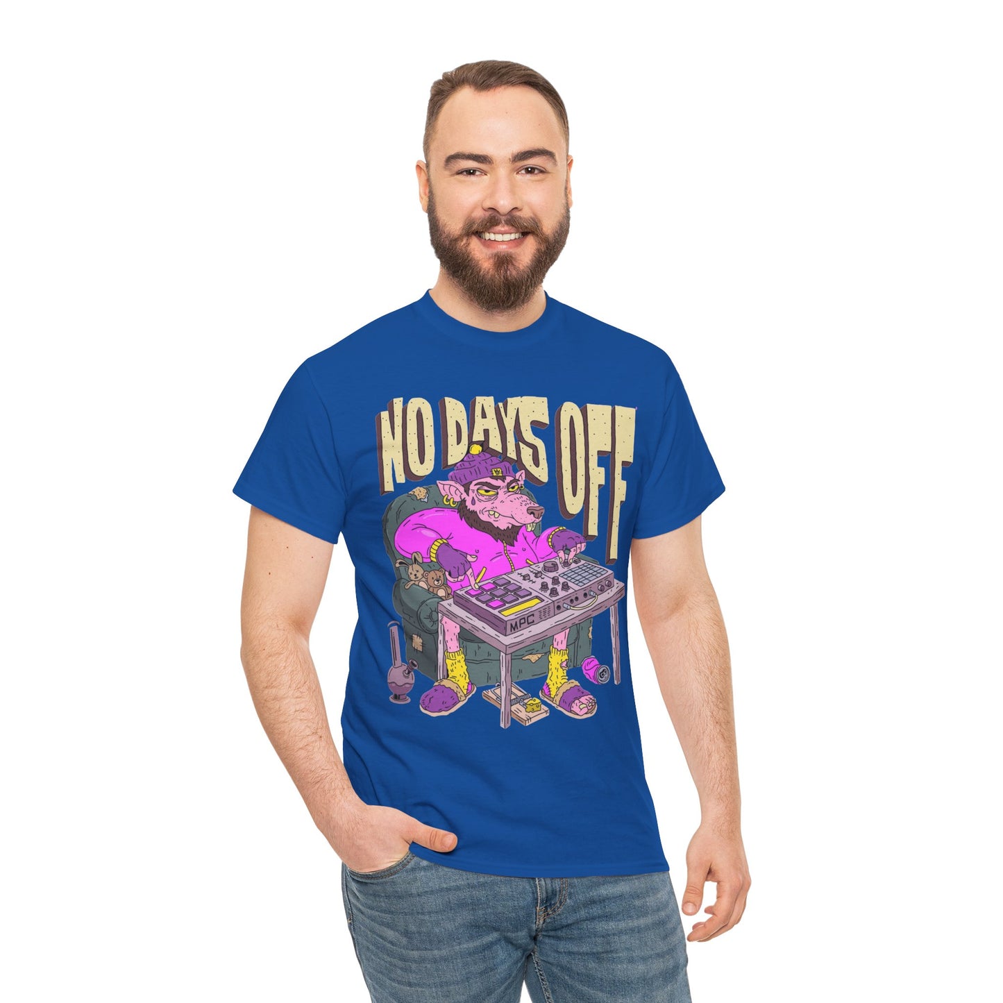 Unisex no days off Cotton Tee