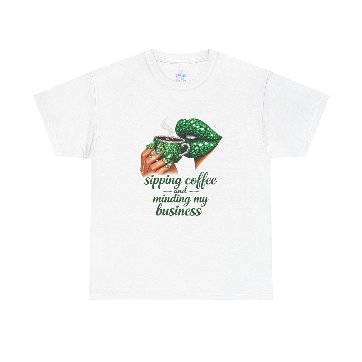 Sipping coffee and minding my business  Tee