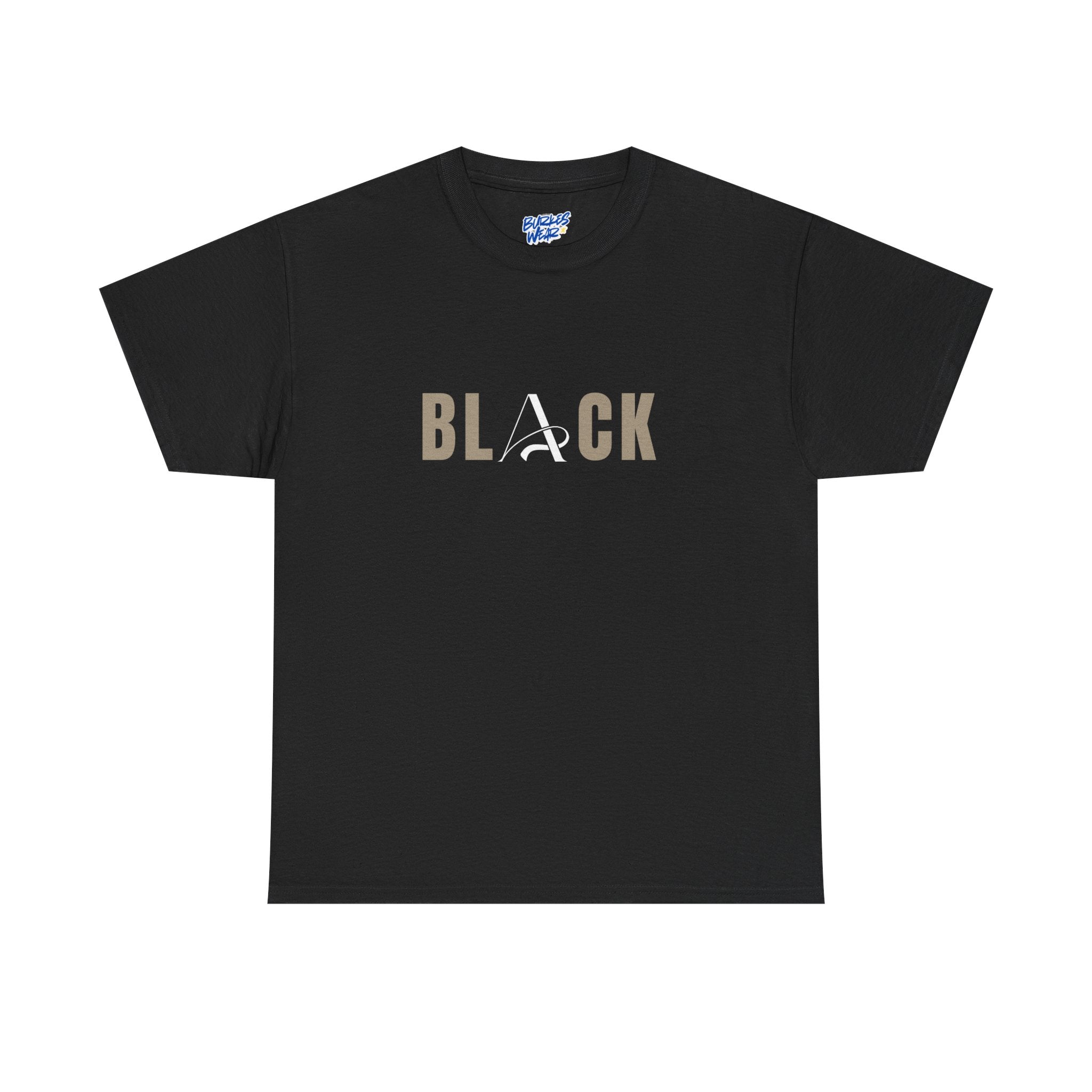 Unisex Black Heavy Cotton Tee