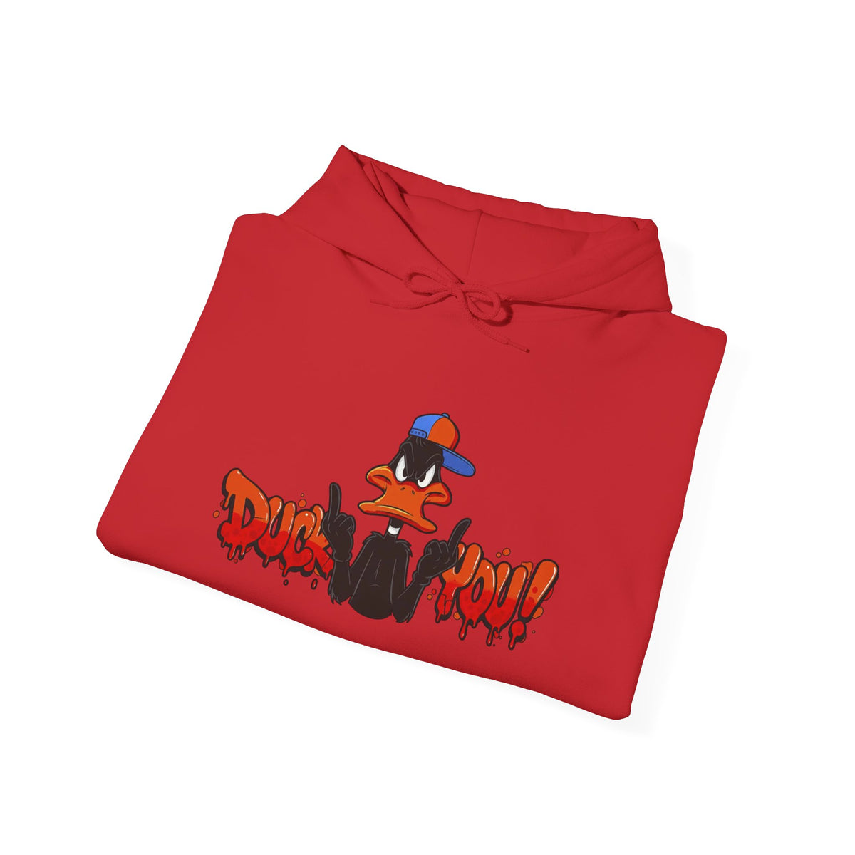 Unisex Duck You Hooded Sweatshirt