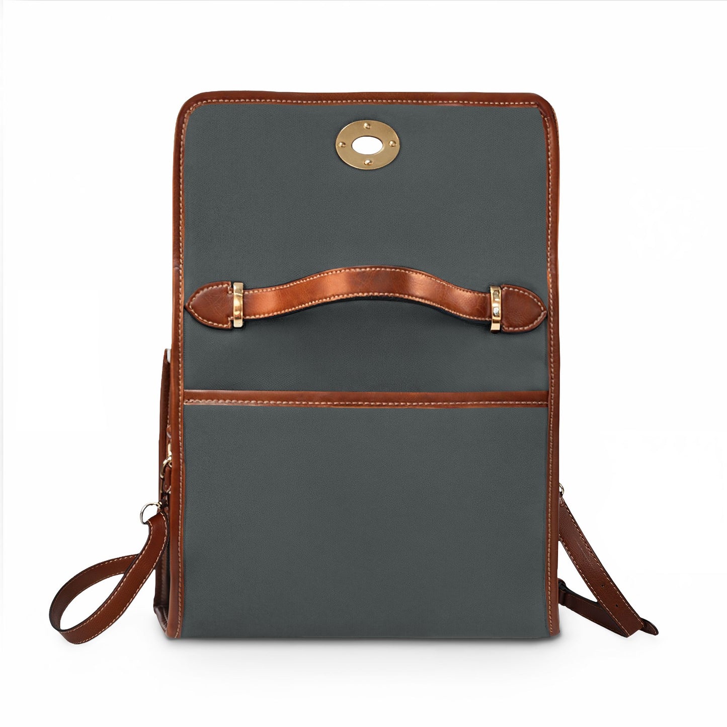 Black Waterproof Canvas Bag