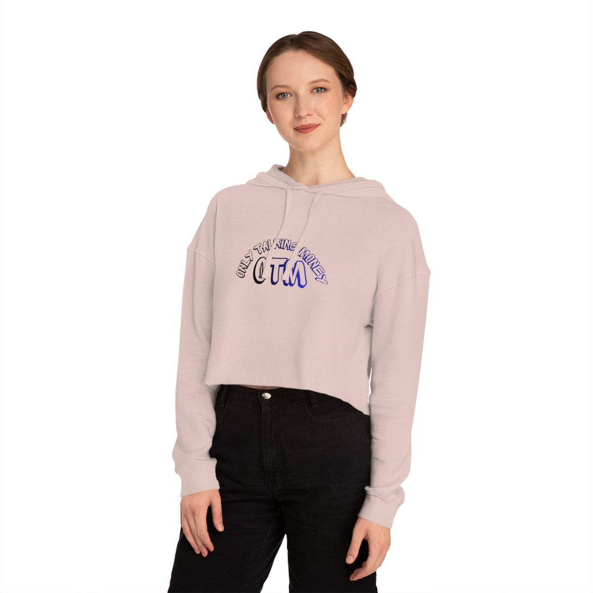OTM Women’s Cropped Hooded Sweatshirt