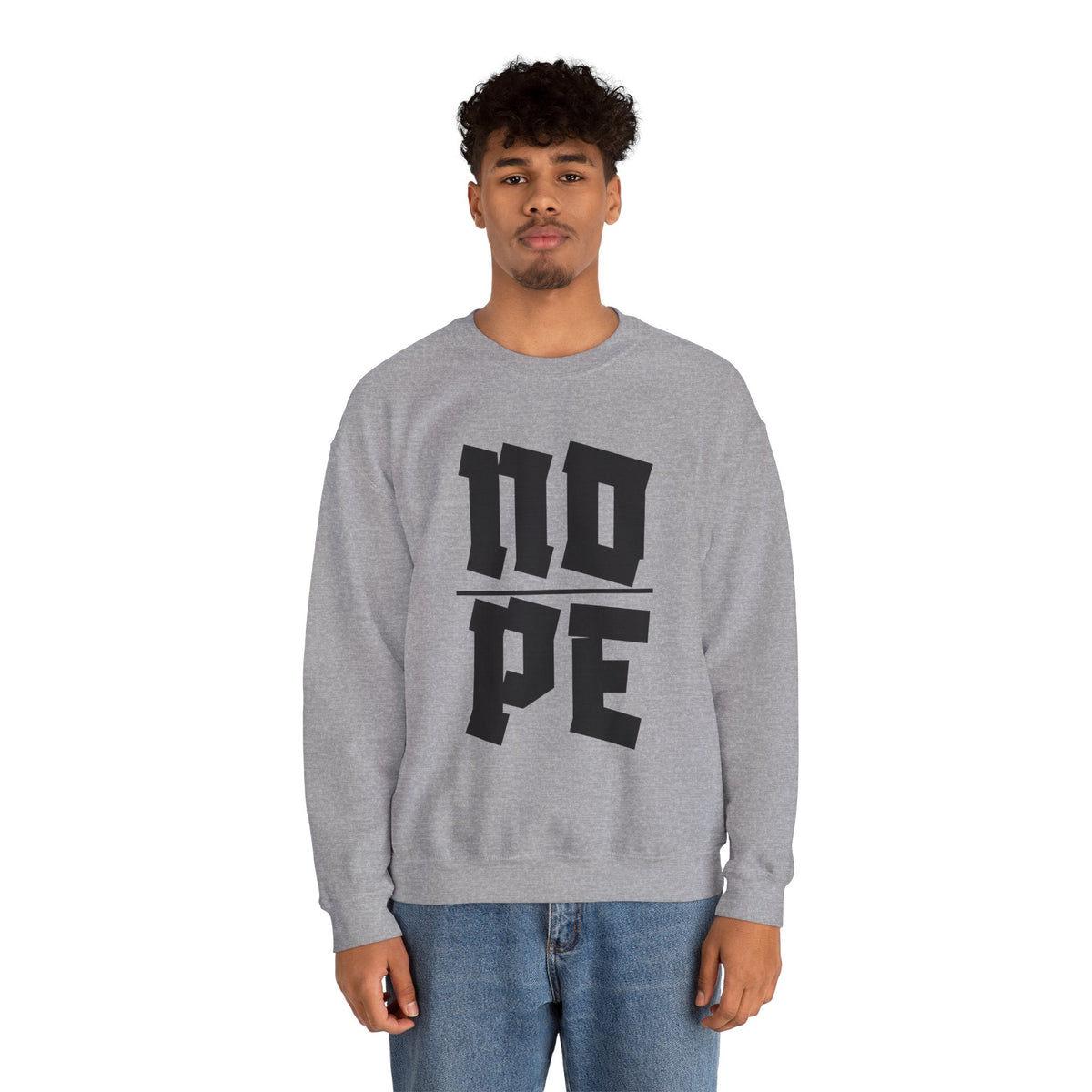 Unisex NOPE Crewneck Sweatshirt