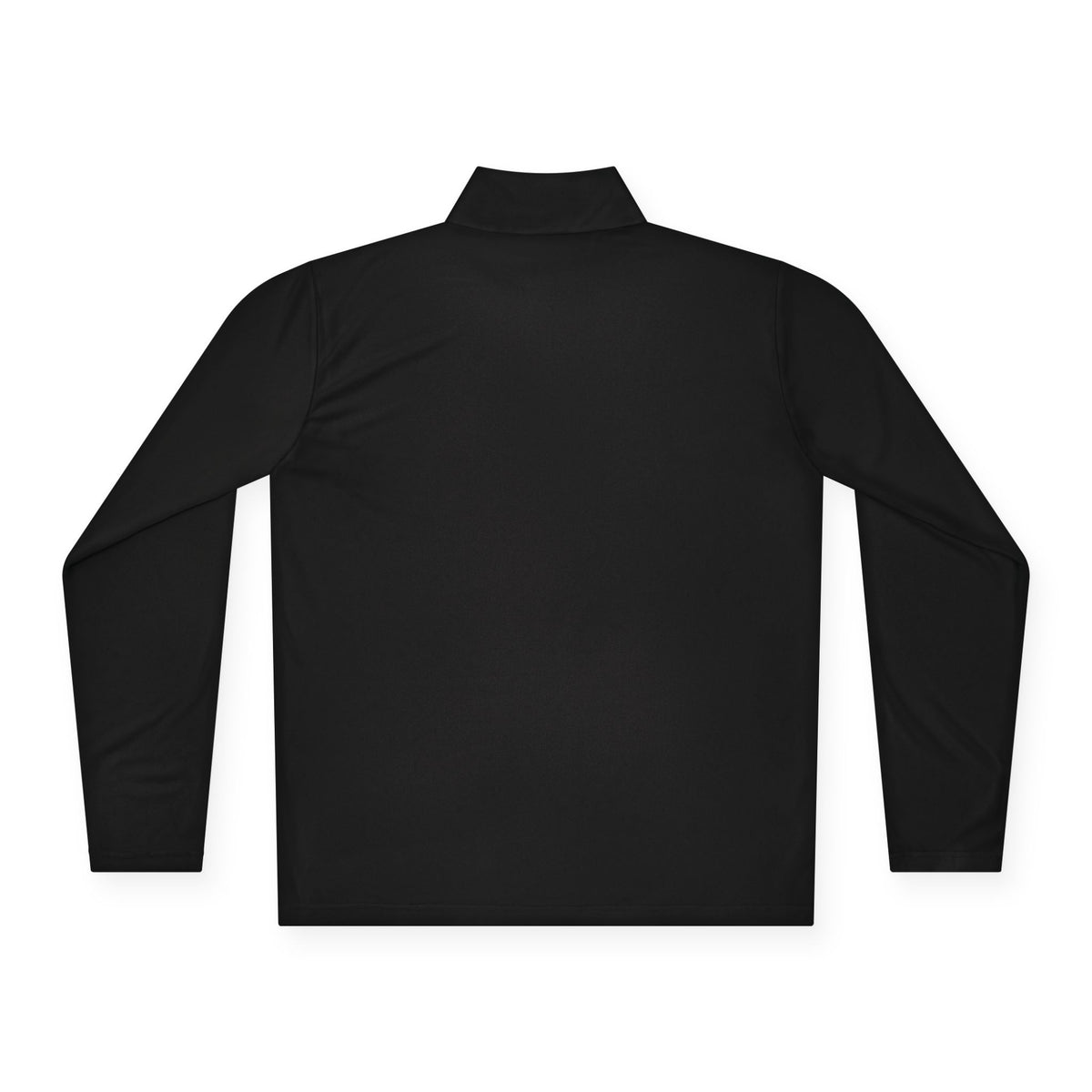 Unisex Black Quarter-Zip Pullover