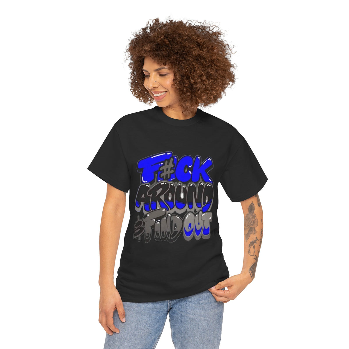 Unisex Fu*k around and Tee