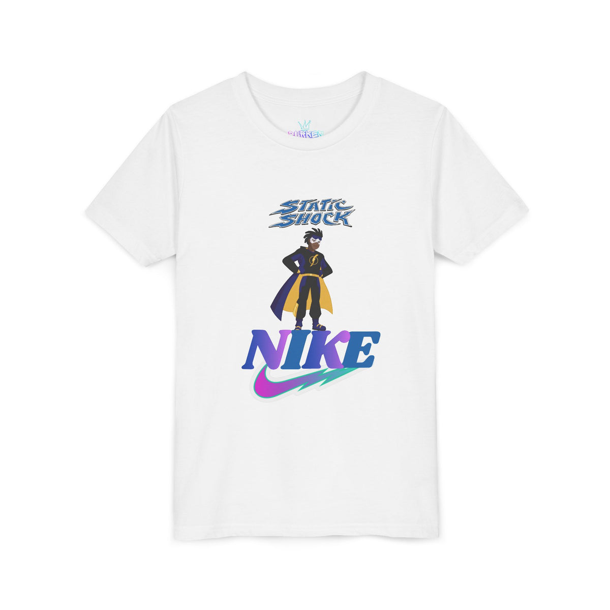 Unisex Youth static shock Tee