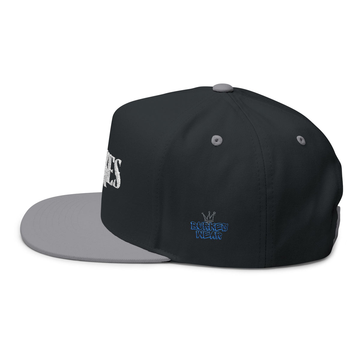 Burkes Brand Flat Bill Cap (Embroidery)