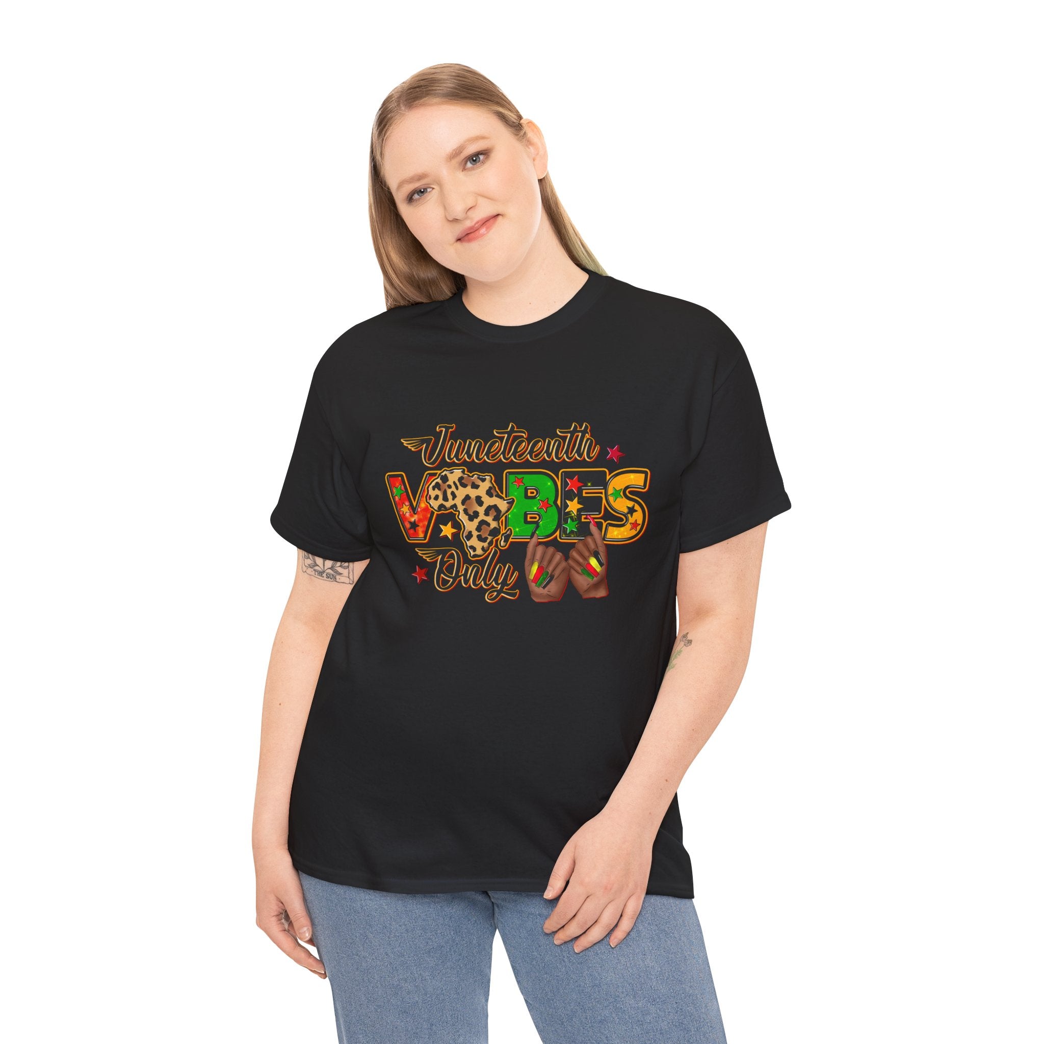 Unisex Juneteenth Heavy Cotton Tee