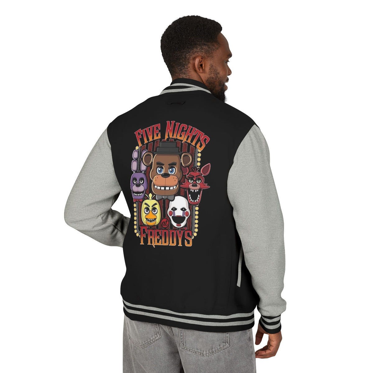 5NAF Unisex Heavyweight Letterman Jacket