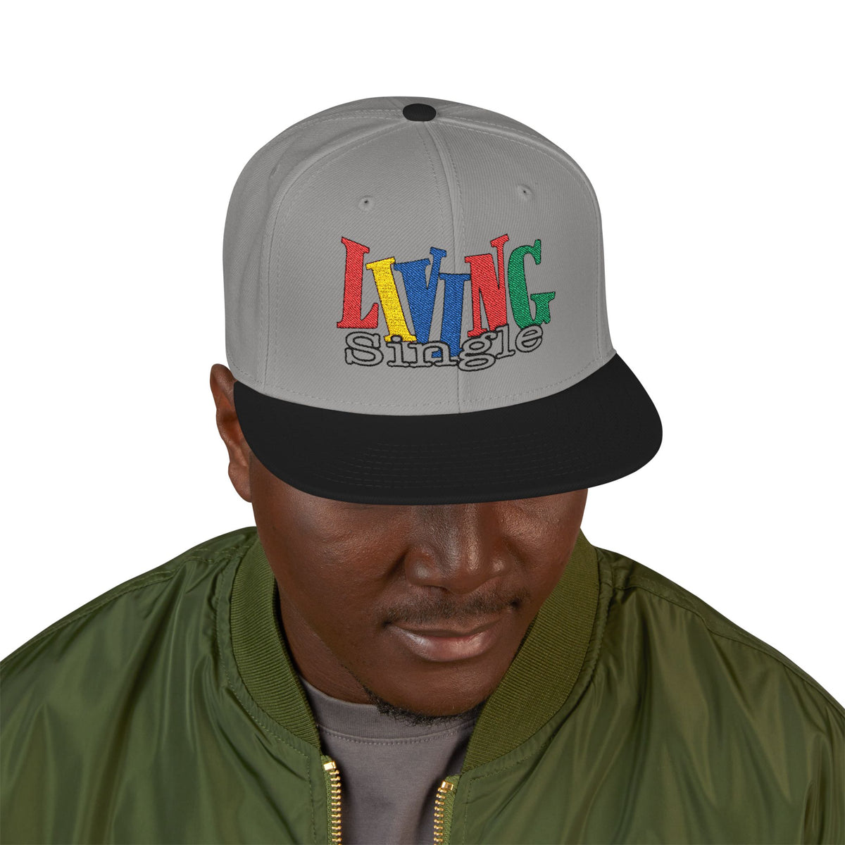 Living Single Snapback (Embroidery)
