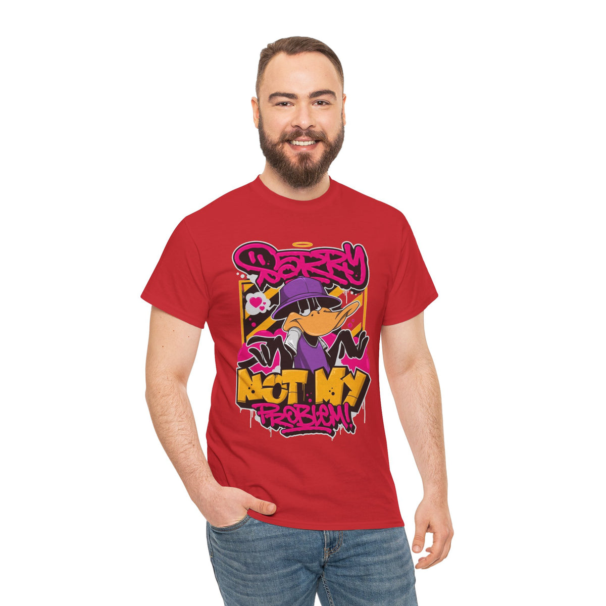 Unisex sorry not my problem Cotton Tee