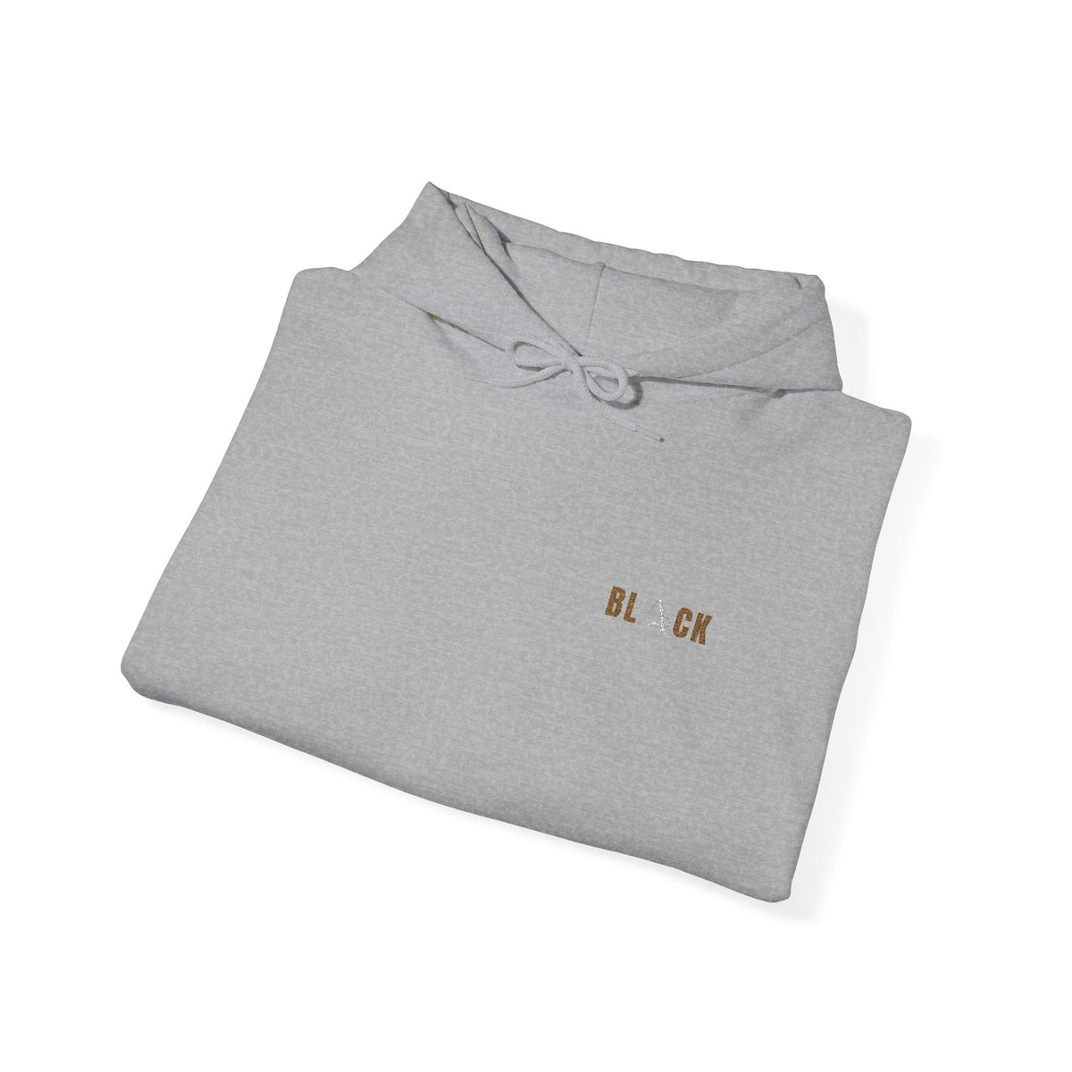 Unisex Black Hooded Sweatshirt