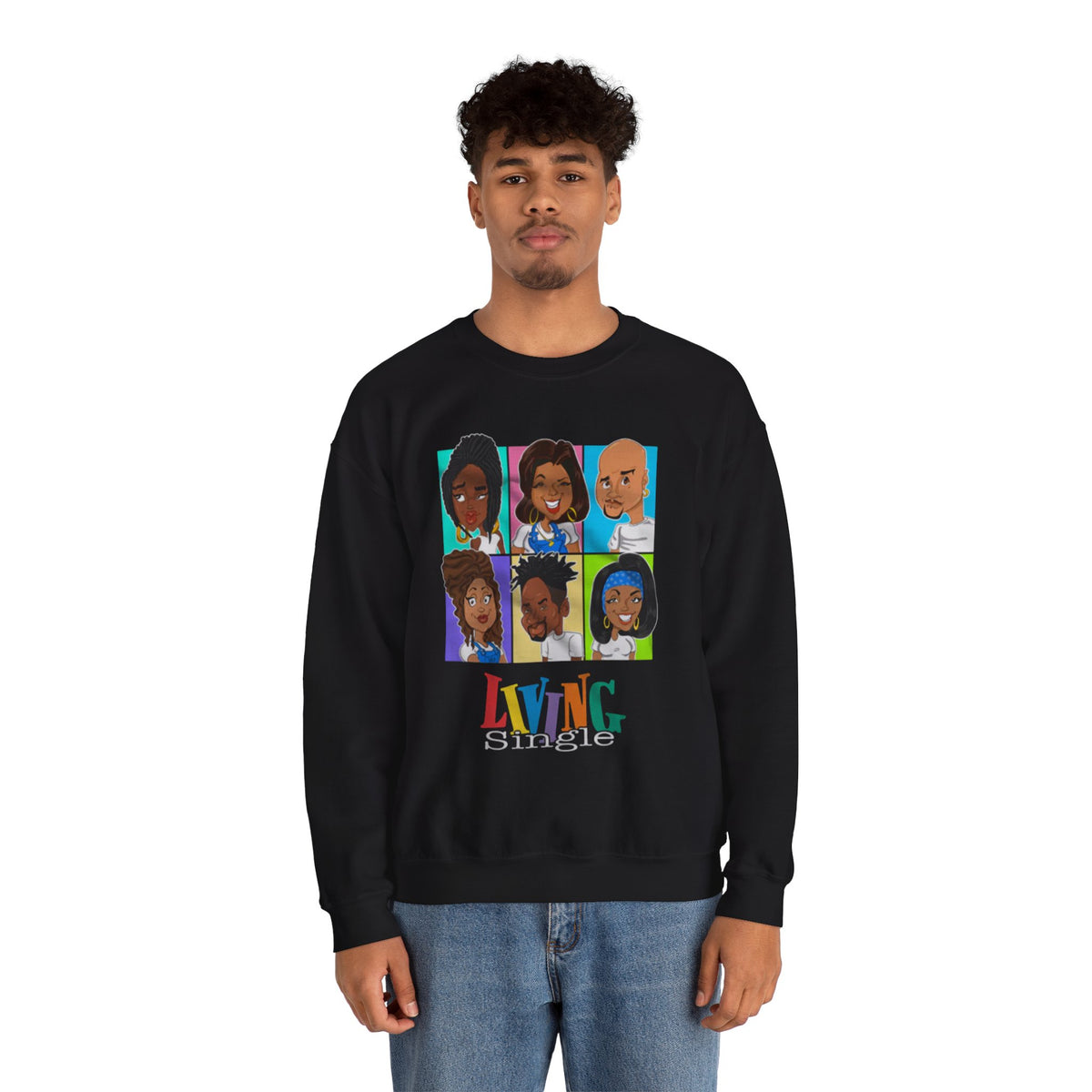 Unisex living single Sweatshirt