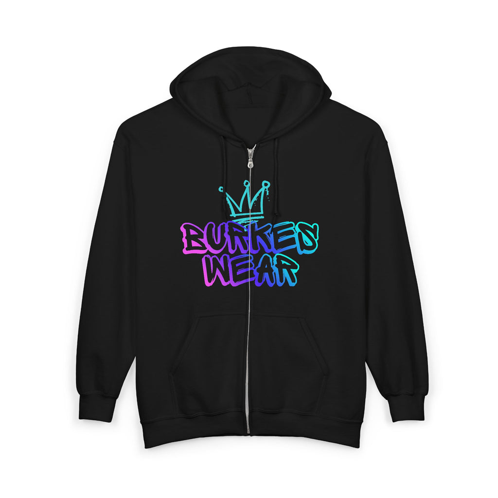 Unisex Burkes Full Zip Hooded Sweatshirt