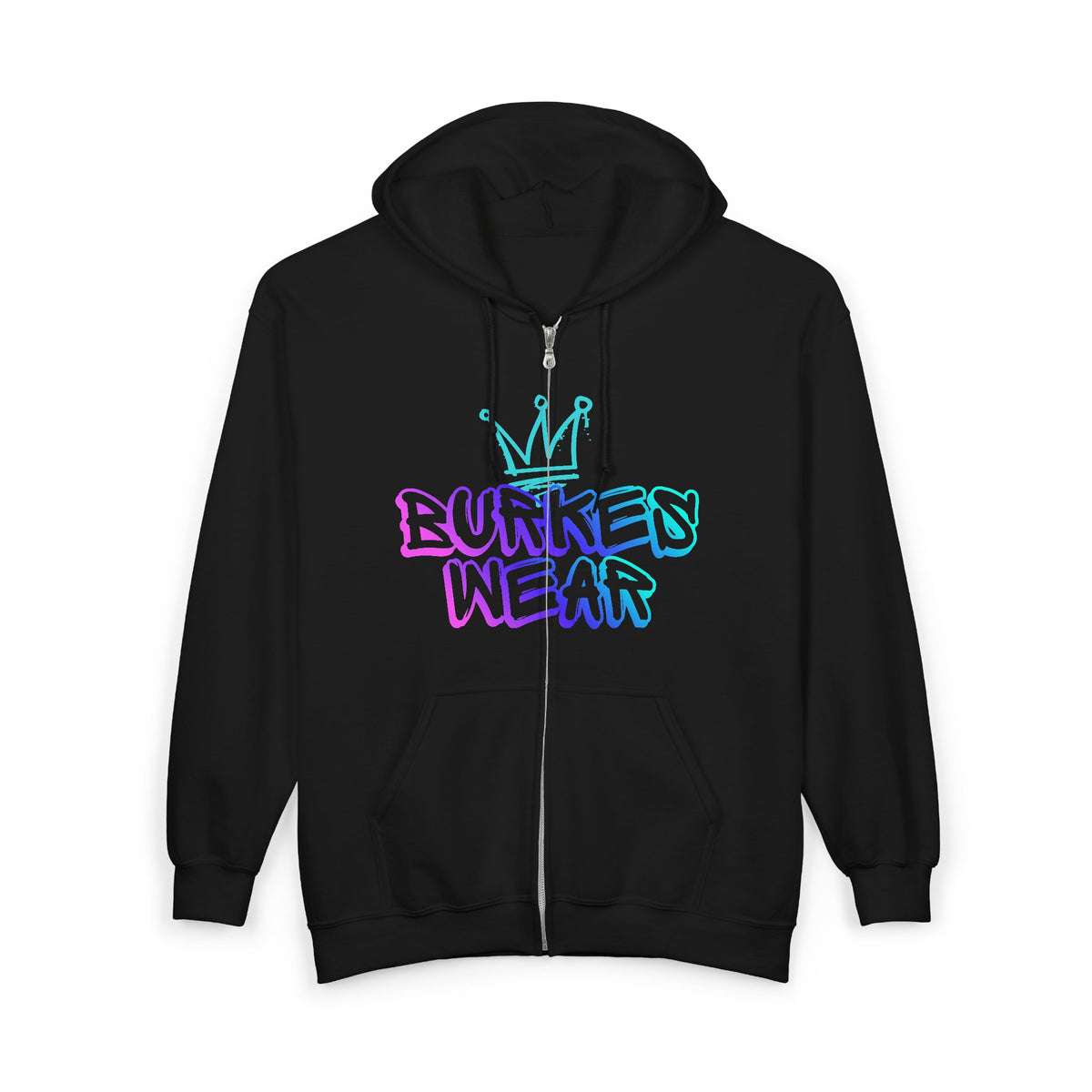 Unisex Burkes Full Zip Hooded Sweatshirt