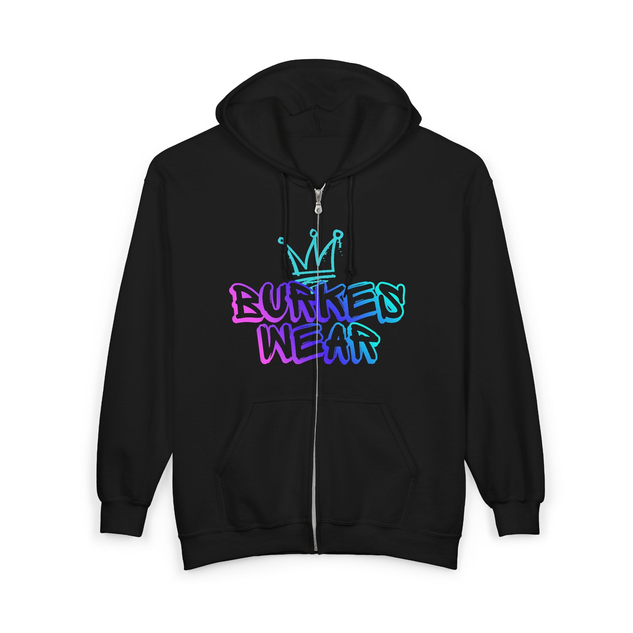 Unisex Burkes Full Zip Hooded Sweatshirt