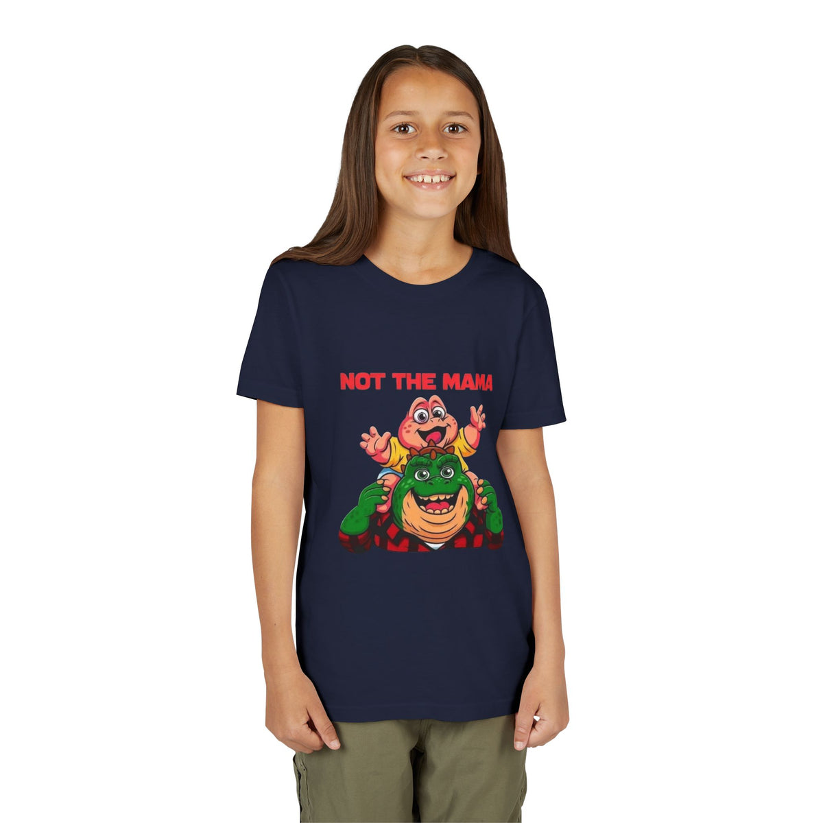 Unisex Youth not the mama Short Sleeve Tee