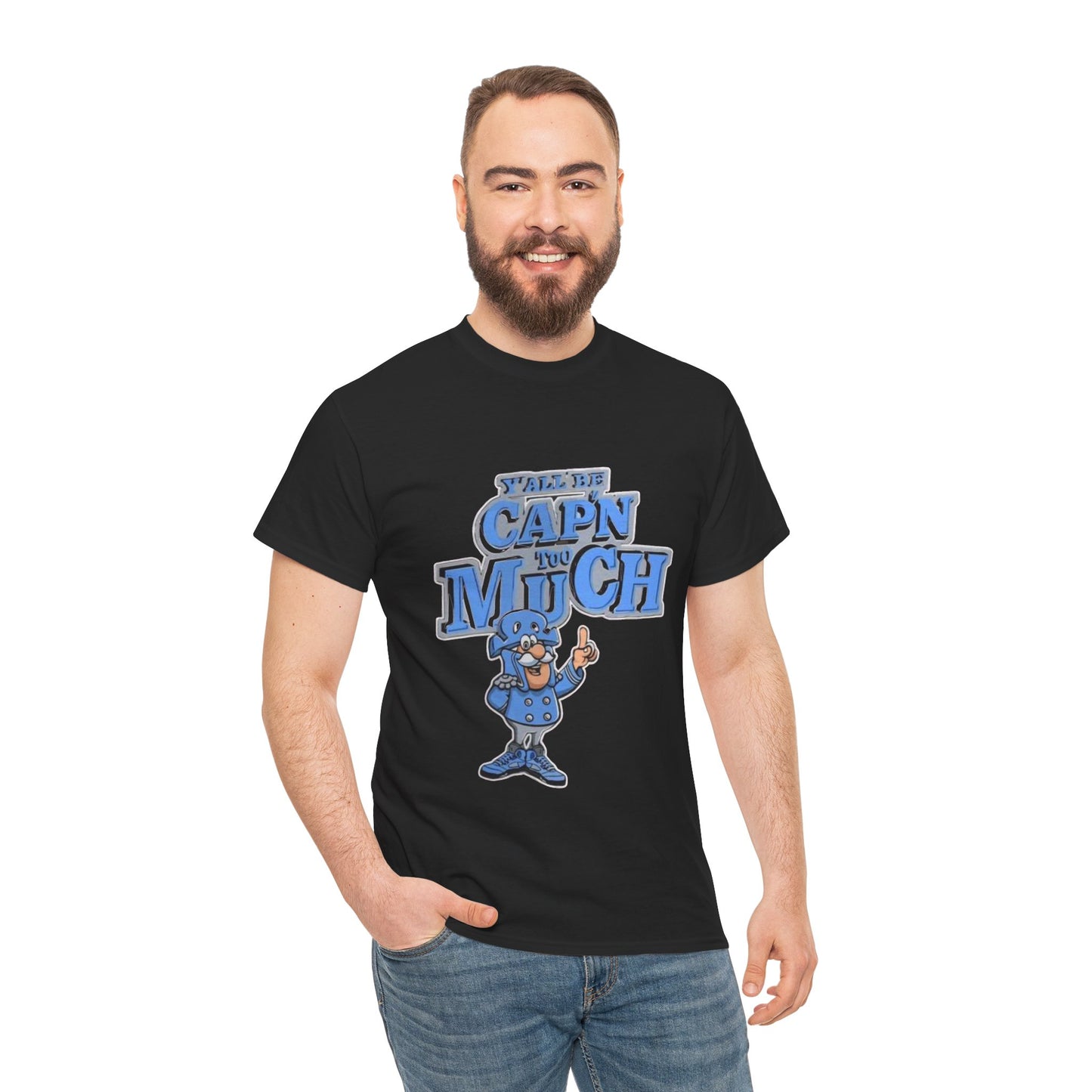 Unisex capn much Cotton Tee